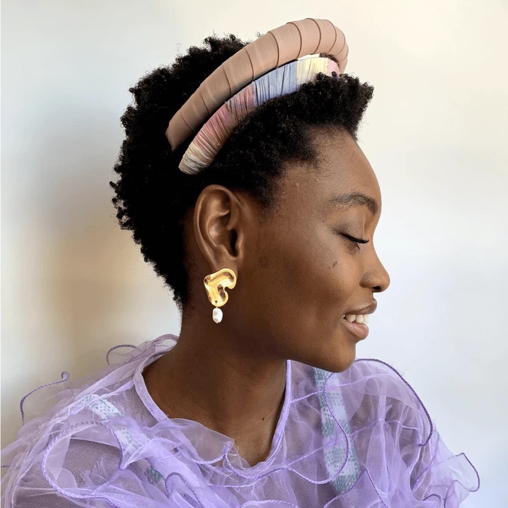 🥐 Lelet NY Croissant Leather Headband 🥐